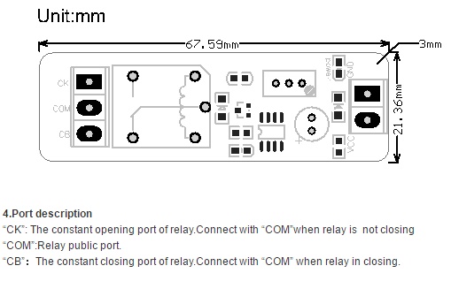 รีเลย์ หน่วงเวลาเปิด 12 โวลต์ Delay Relay Module Time Delay Switch Delay Timer Relay 1-10s Fixed DC 12v