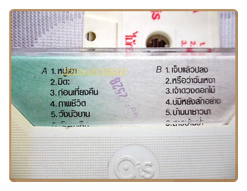 เทปเพลงไทยสากล จรัล มโนเพ็ชร ชุด ไม้กลางกรุง