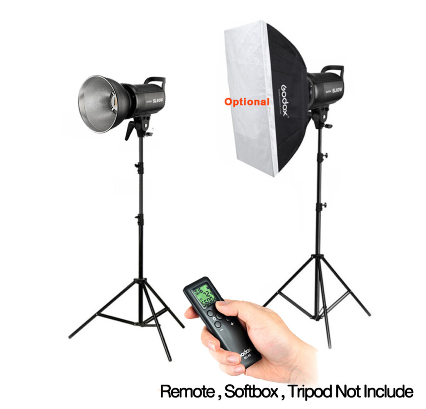 Godox LED Video Light SL60w (SL60W -60W. White Ver.) รับประกันศูนย์ GodoxThailand 2 ปี