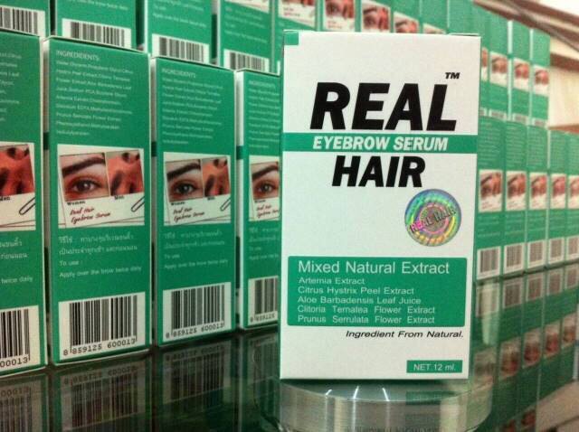 Real Hair Eyebrow Serum เซรั่ม ปลูกคิ้ว หนวด ผม