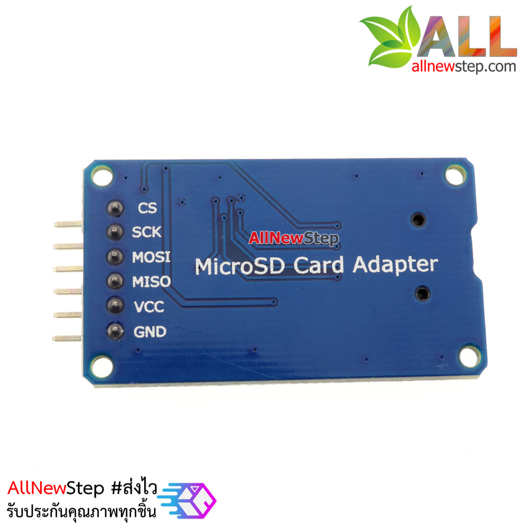 โมดูลบันทึกข้อมูลลง Micro SD Card Micro SD Card Module