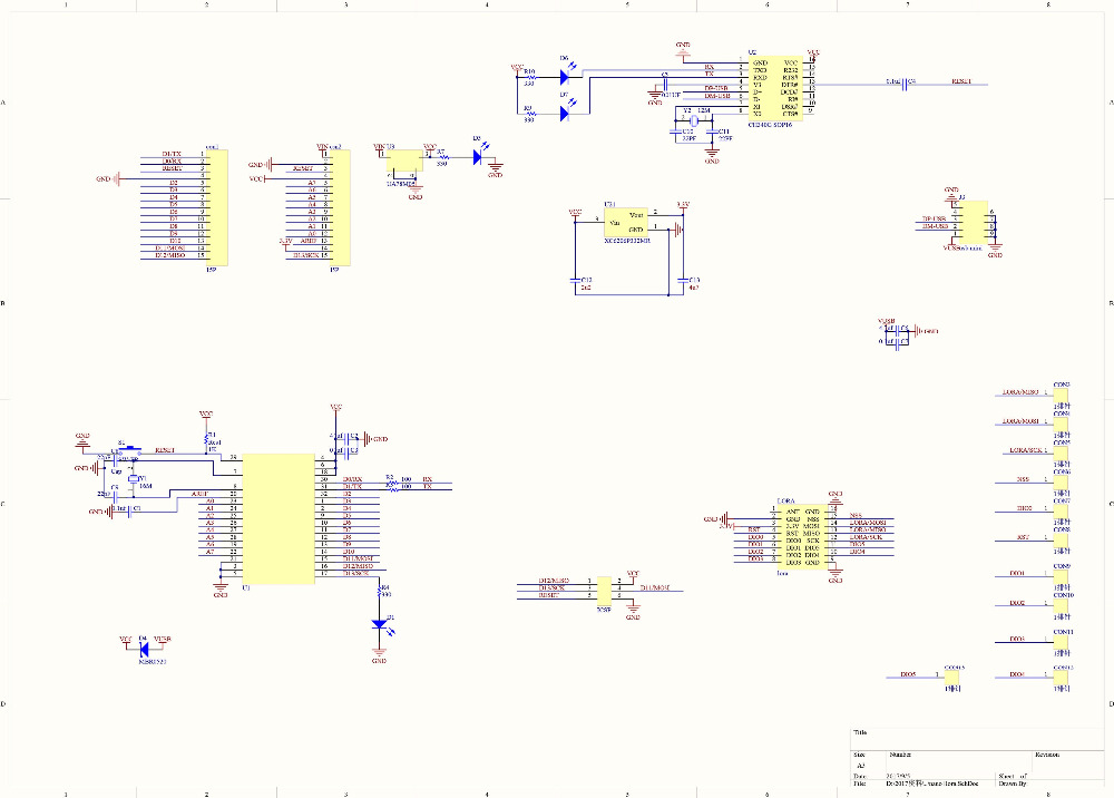 Arduino Rola Uno RoLa SX1278 433Mhz บอร์ด Arduino Uno พร้อม โมดูลสื่อสารไร้สายระยะไกล Arduino LoRa 433Mhz