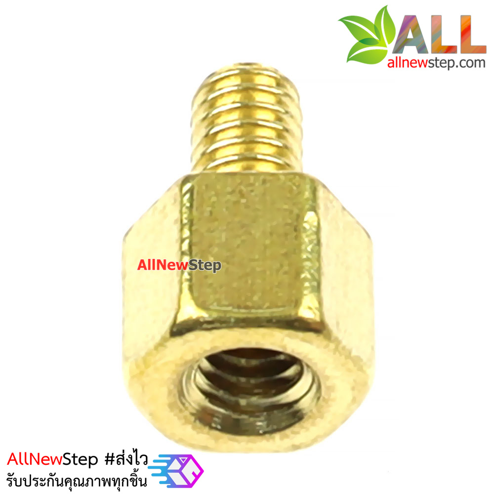 น็อต m2.5 ขนาด 4+4mm