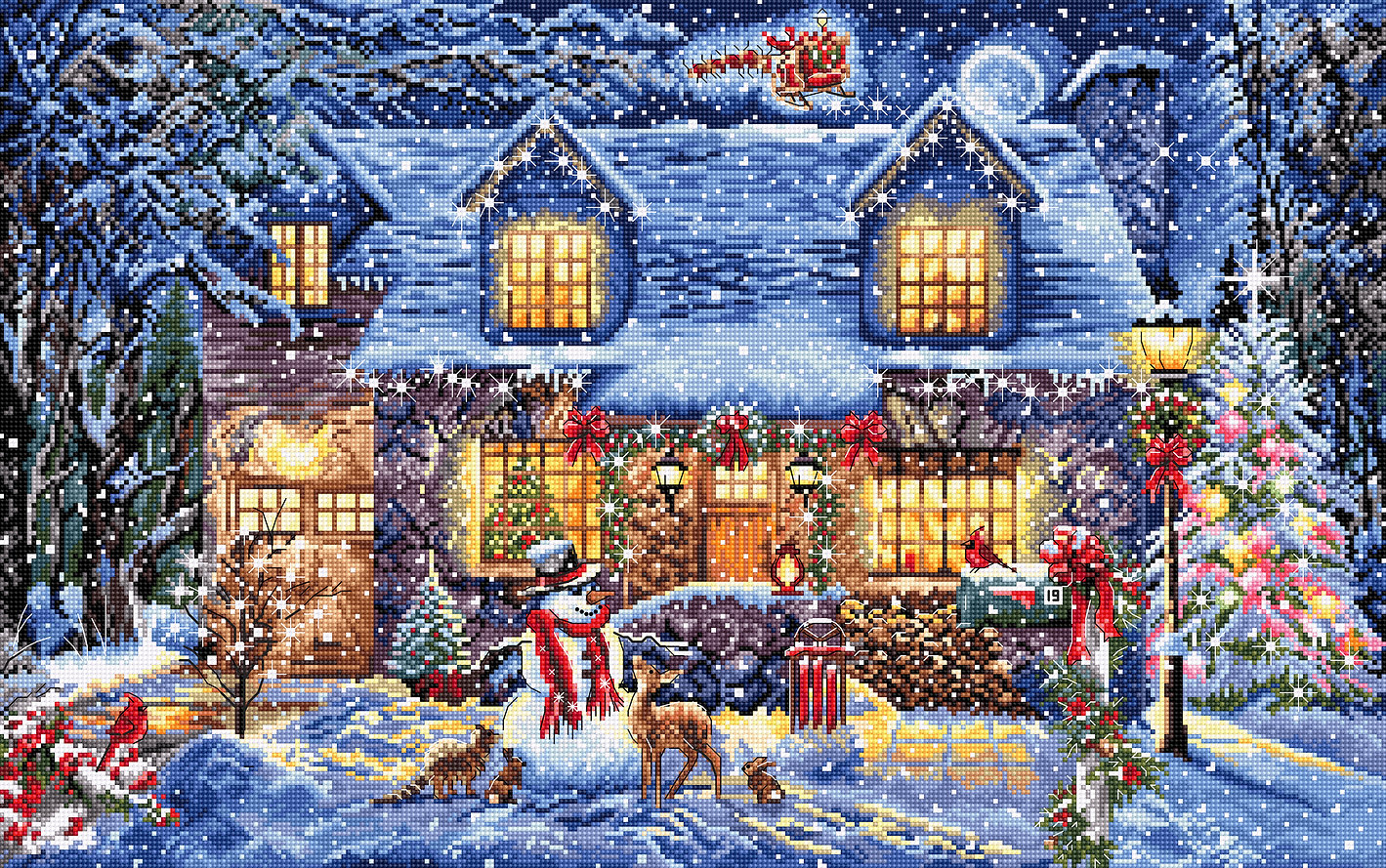 Letistitch ชุดปัก Cottage Glow
