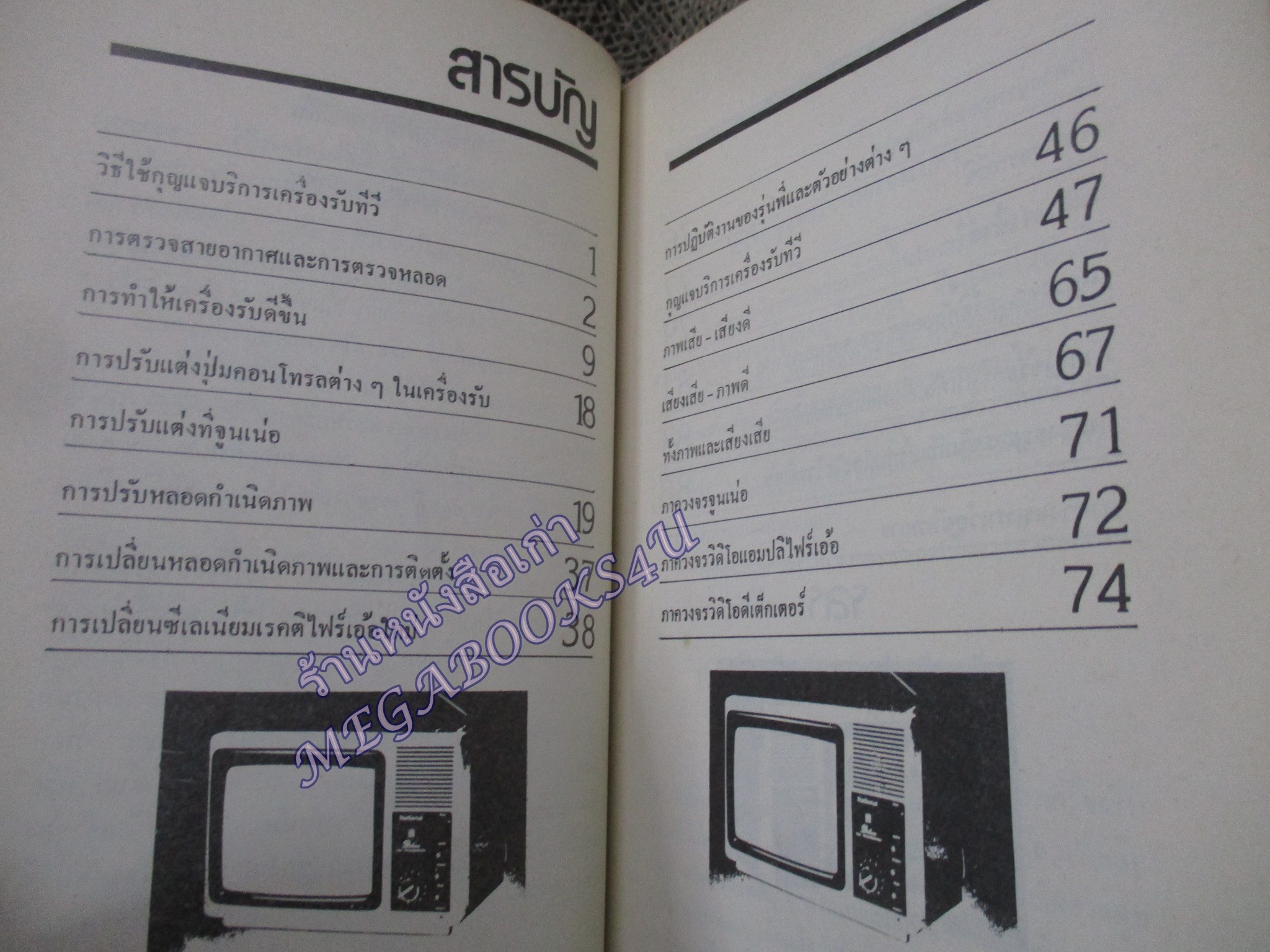 กุญแจบริการเครื่องรับทีวี โดย สวัสดิ์ ซีมอน โรงเรียนถิ่นไทยวิทยุ