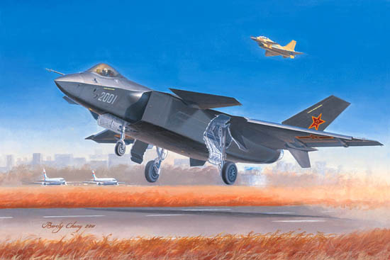 1/72 Chinese J-20 Mighty Dragon