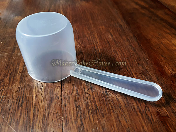 ช้อนสคูปตวงอาหารเสริม เวย์โปรตีน หรือส่วนผสม 50 ml. ( ราคา 10 ชิ้น )