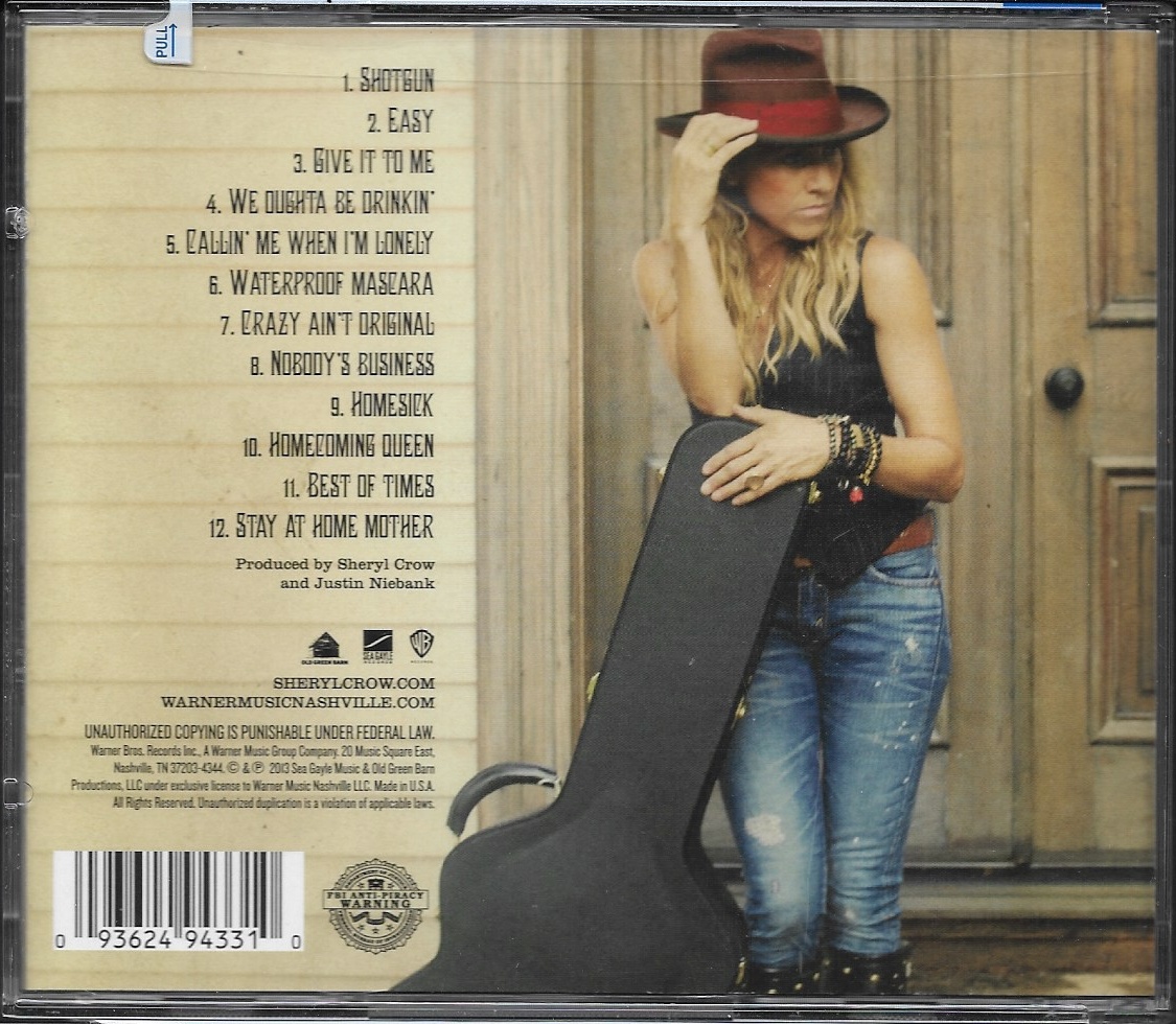 CD,Sheryl Crow - Feels Like Home (2013)(USA)