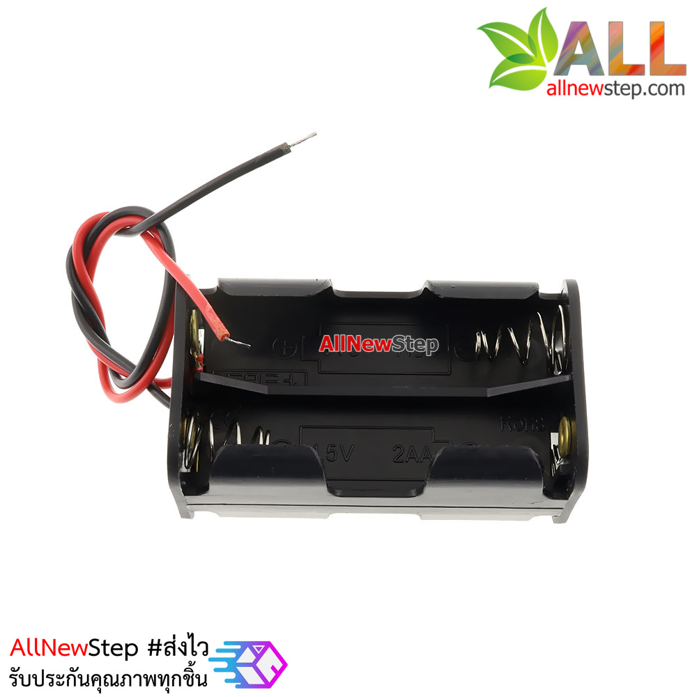 รางถ่าน AA ขนาด 4 ก้อน 6 โวลต์ AA 4 battery box