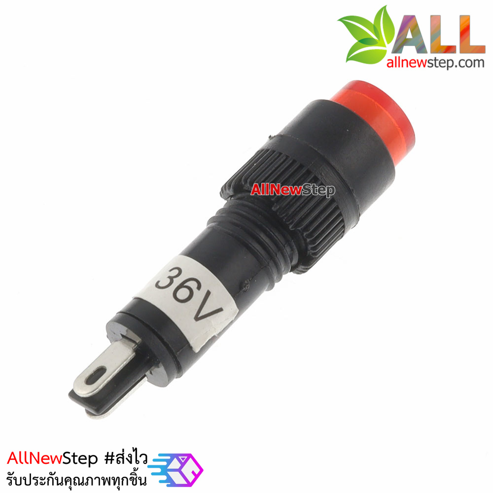 NXD-215 ไฟ LED signal สำหรับติดแผงควบคุม สีแดง 36VDC