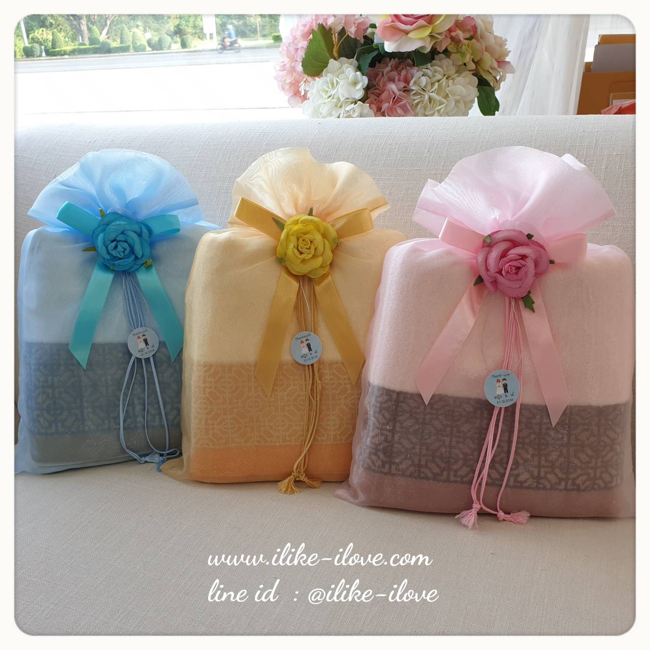 ผ้าขนหนูเนื้อ cotton ลายรังผึ้ง ขนาดเช็ดตัว 29x57 นิ้ว