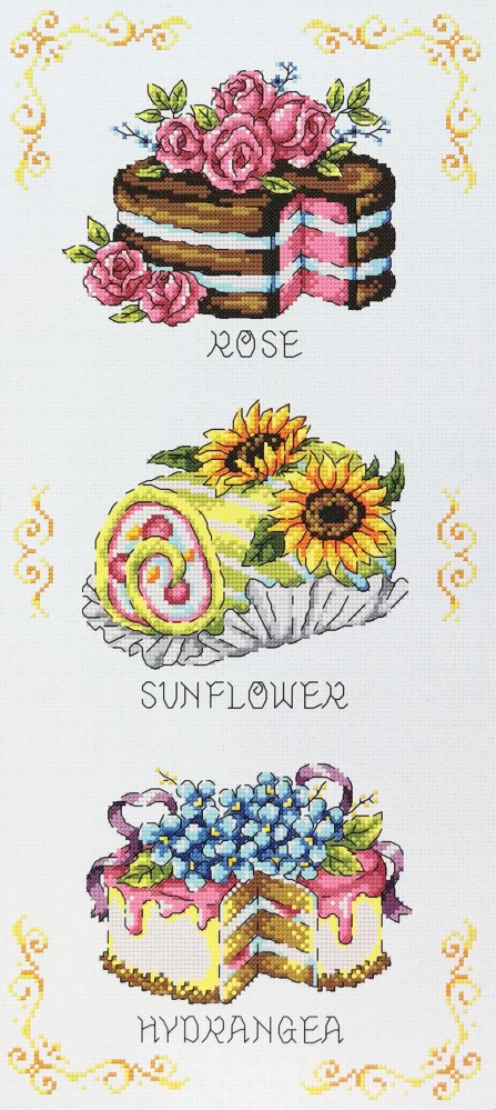 Soda ชุดปัก Flower Cake