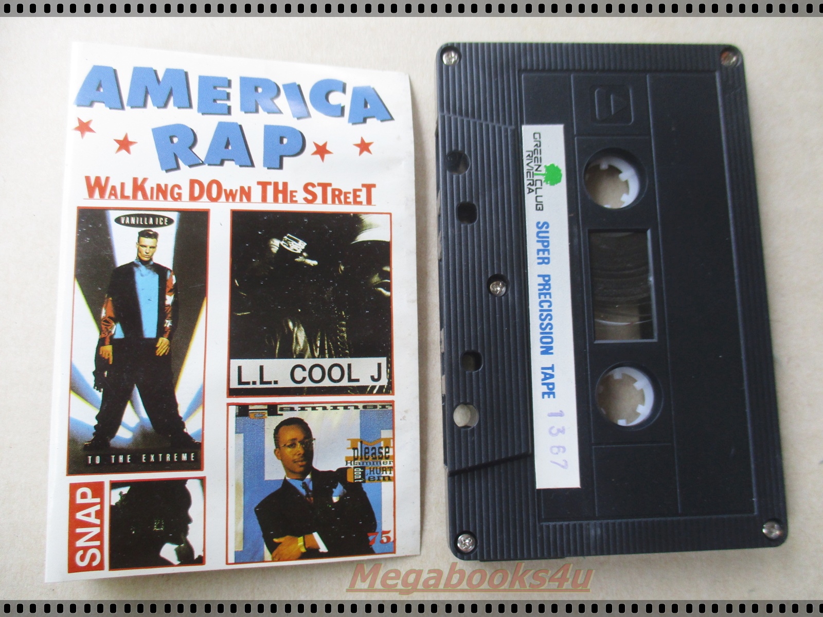 เทปเพลงสากล AMERICA RAP