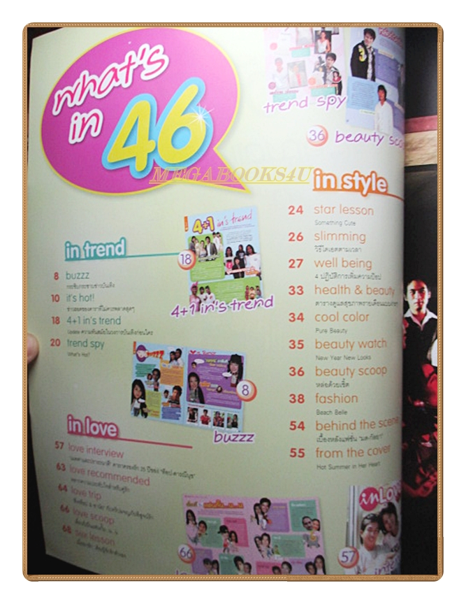 นิตยสารIN,IN MAGAZINE เล่ม046 JAN.2007 ปกมด ทรีจี กัลยา