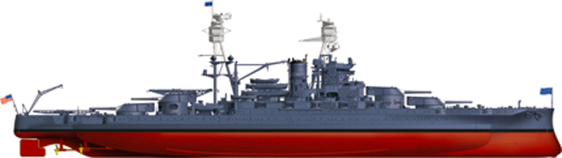 1/350 USS Arizona BB-39 (1941)