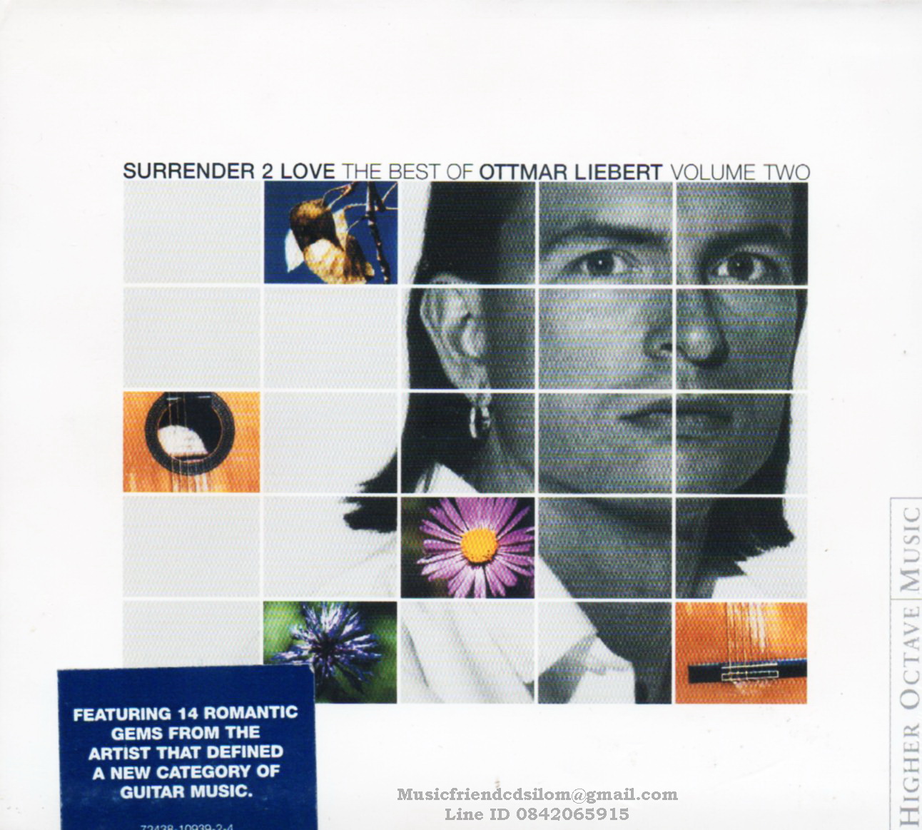 CD,Ottmar Liebert – Surrender 2 Love The Best Of Ottmar Liebert Volume Two(2001)