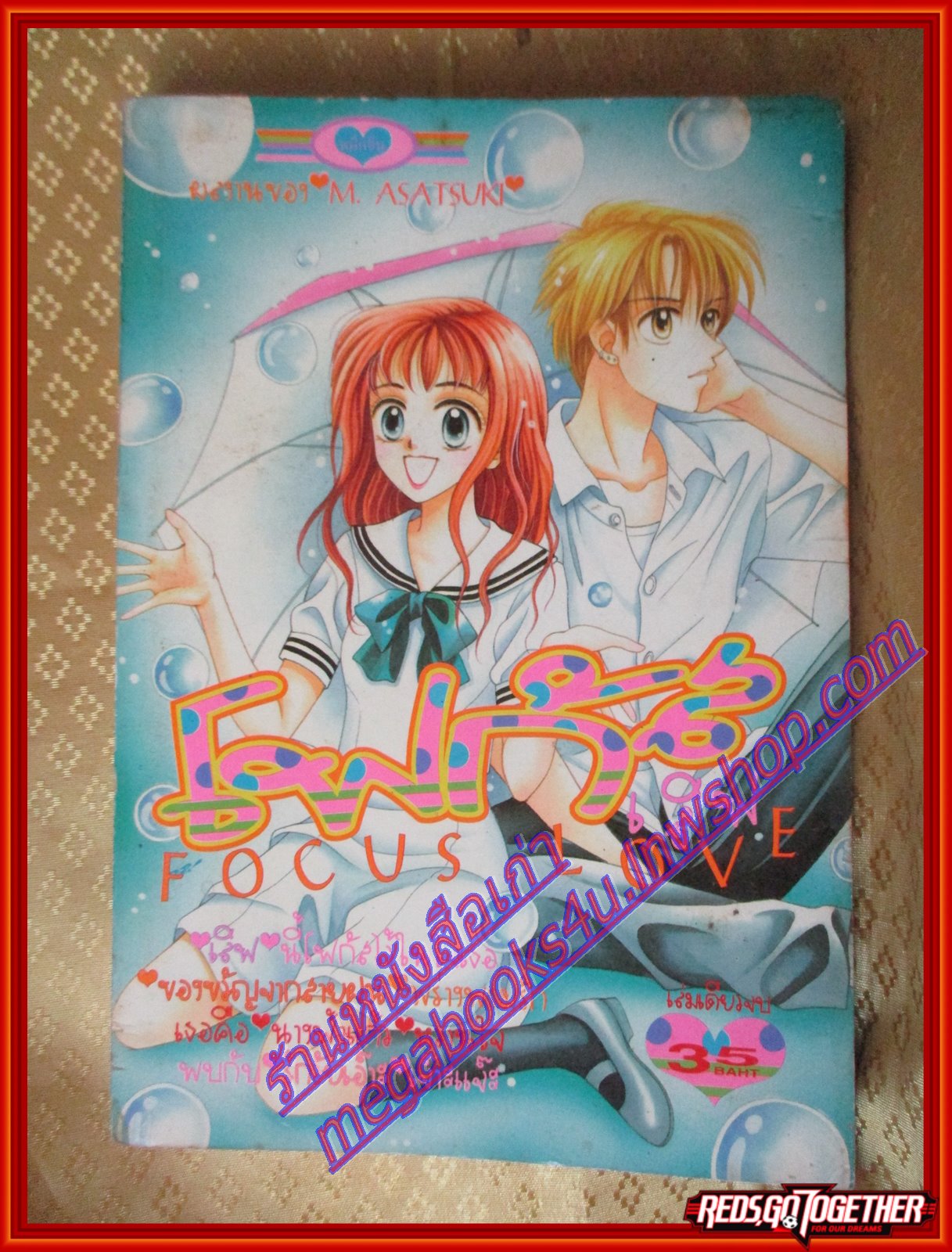 การ์ตูนบ้าน FOCUS LOVE โฟกัส เลิฟ เล่มเดียวจบ By M ASATSUKI สนพ.หมึกจีน