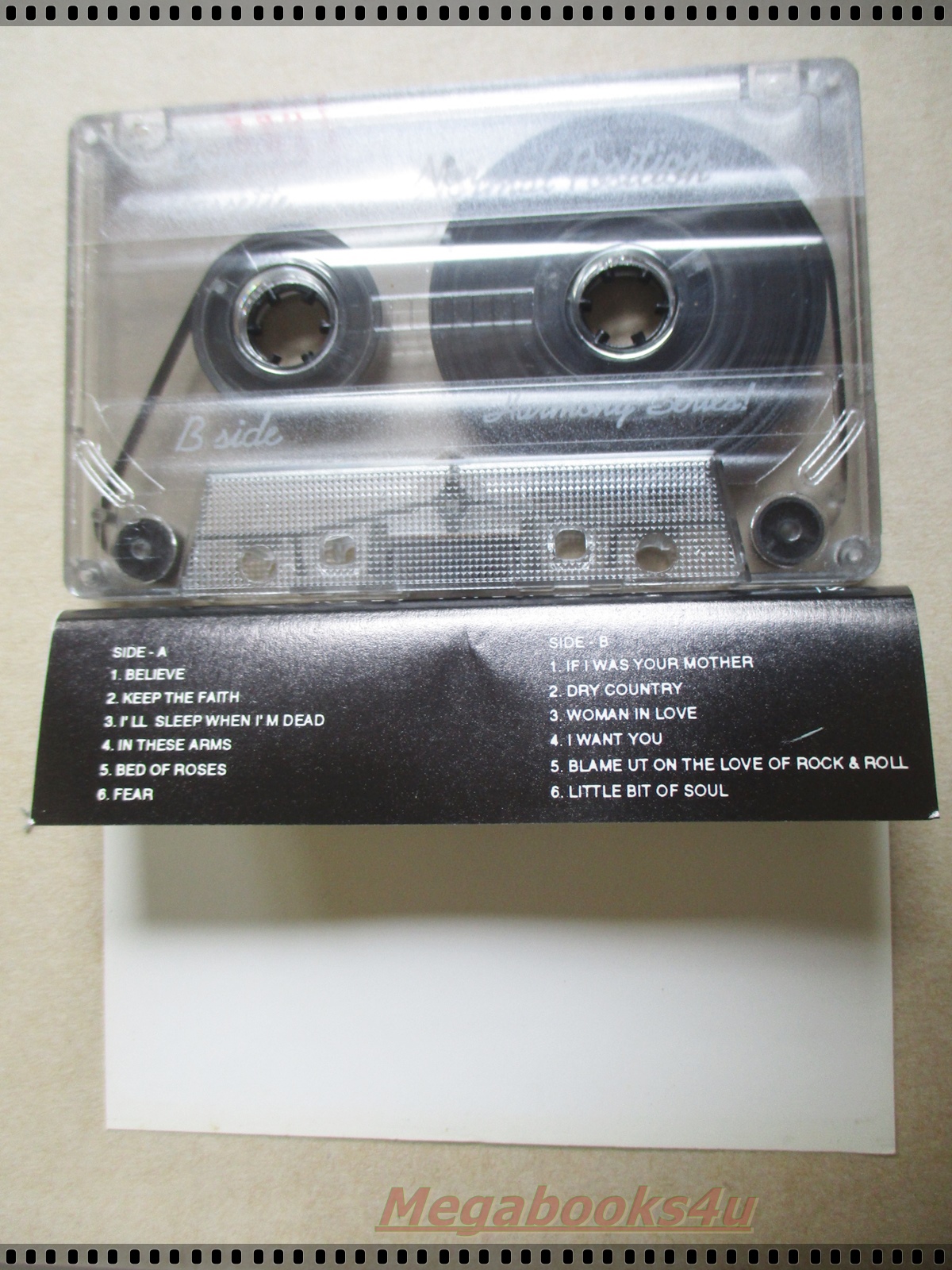 ขายเทปเพลงสากลเก่า BON JOVI-KEEP THE FAITH