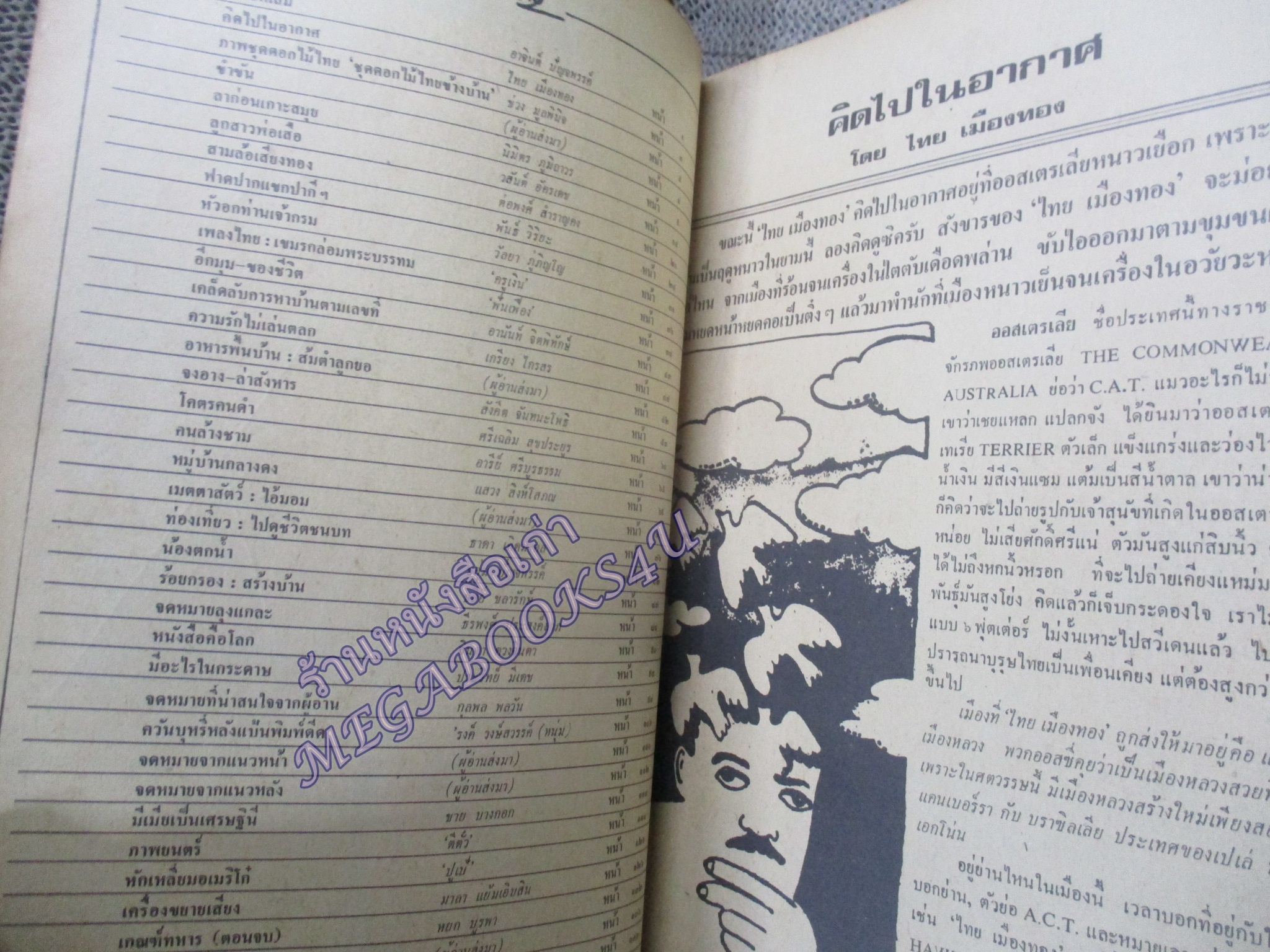 นิตยสารฟ้าเมืองทอง ฉบับ040 ปี2522 ปก ภาพวาด โดย ทวี นันทขว้าง