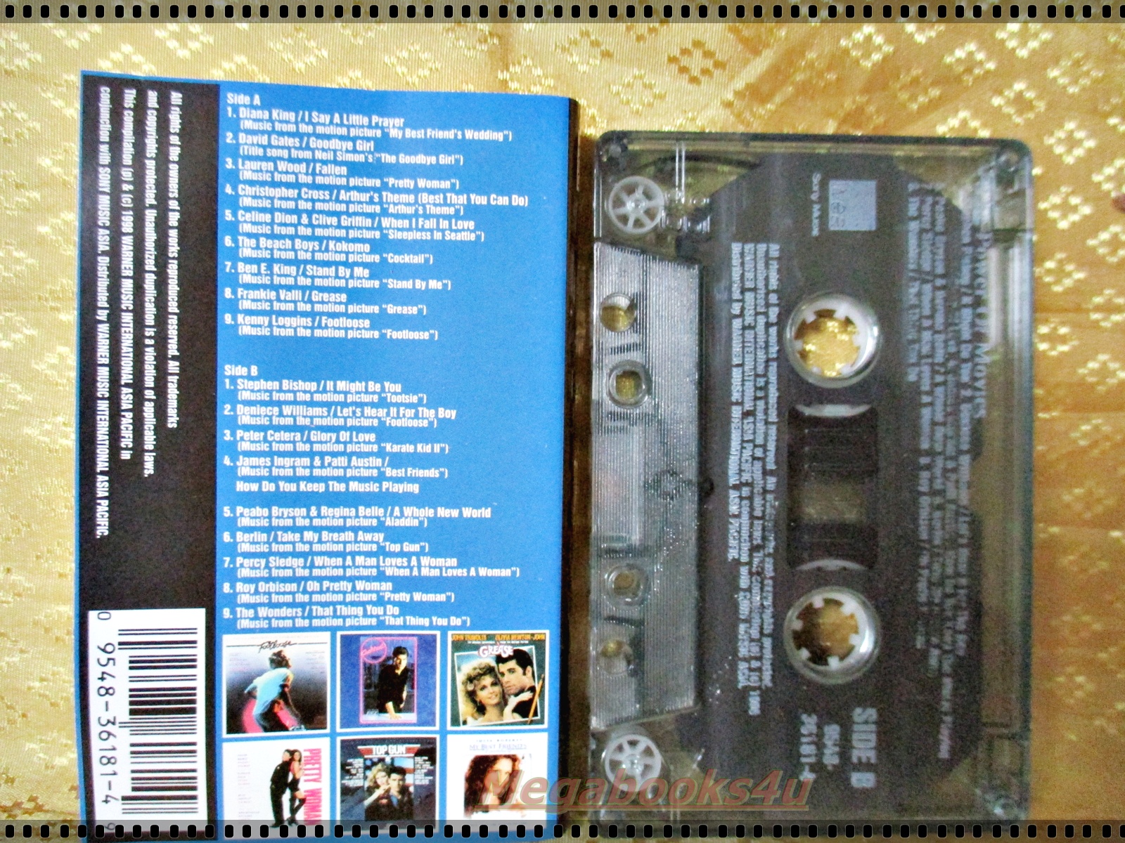 เทปเพลงสากล อัลบั้ม THE POWER OF MOVIES