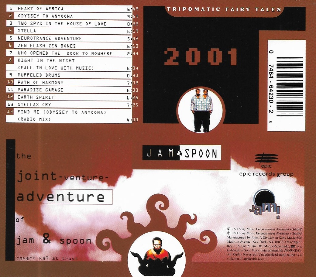 Used CD,Jam & Spoon - Tripomatic Fairytales 2001 (A)(1993)(Germany)