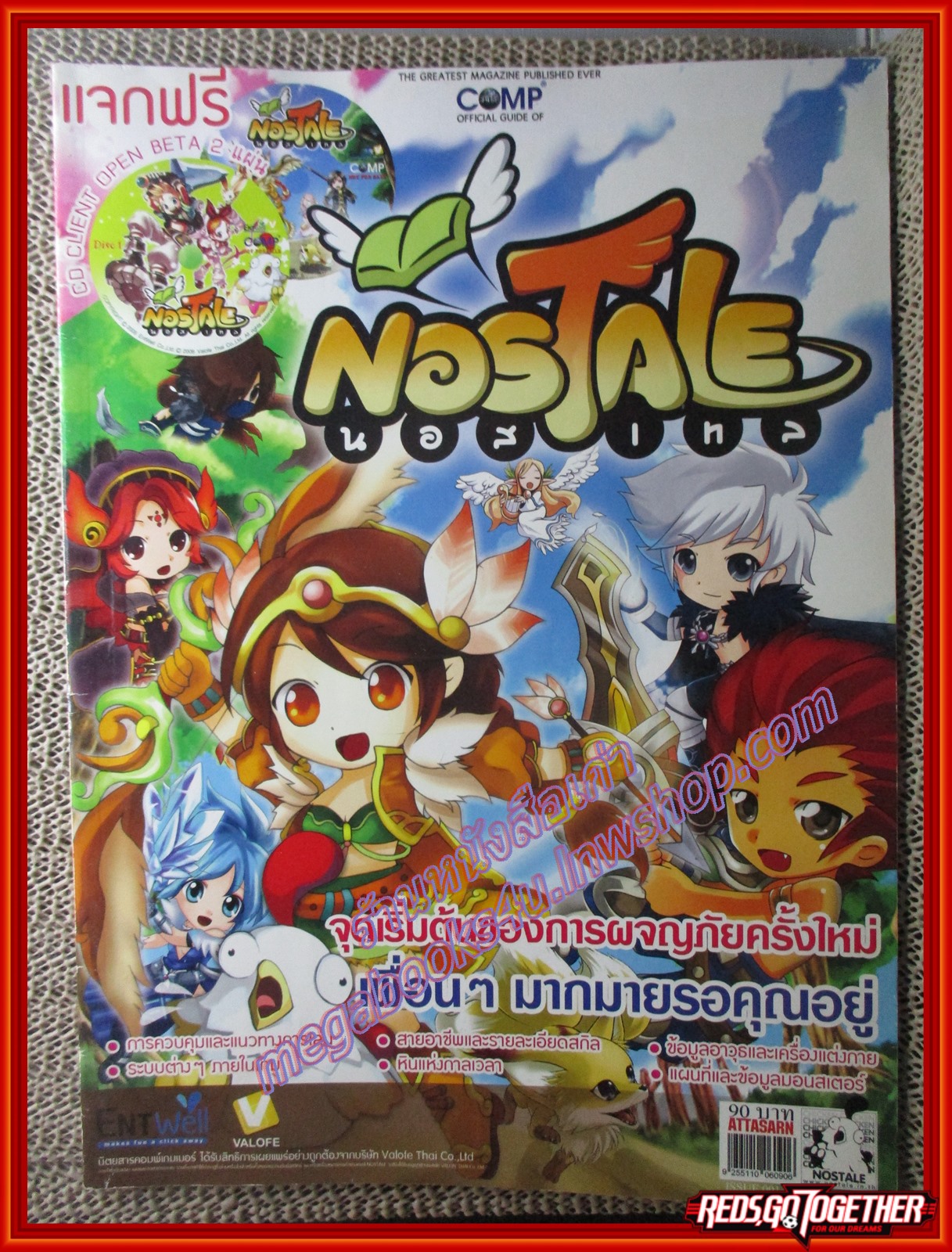 หนังสือคู่มือเกมส์ NOSTALE นอสเทล
