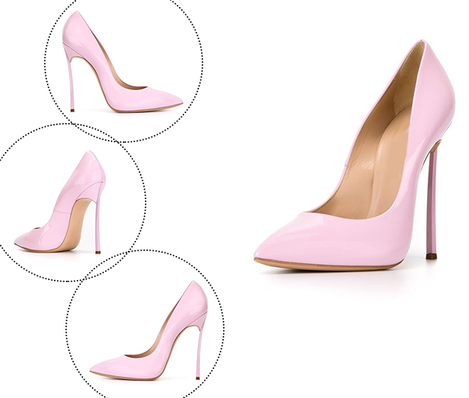 รองเท้าคัทชูปลายแหลมหนังเงาทรงสวย ไซต์ 34-43 สูง 3.2,4,4.8 สีดำ/แดงเข้ม/แดง/ชมพูอ่อน/ชมพูเข้ม/นู๊ด/น้ำเงิน/แอพพริคอท