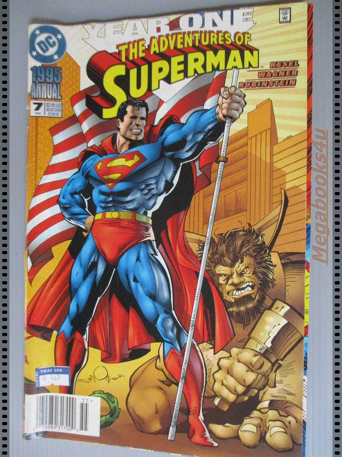 การ์ตูน DC comics การ์ตูนภาษาอังกฤษ ซุปเปอร์แมน SUPERMAN ฉบับที่ 007 ปี2538 ตอน TRUTH AND JUSTICE