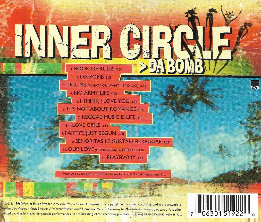 CD,Inner Circle - Da Bomb (Reggae)(1996)(Germany)