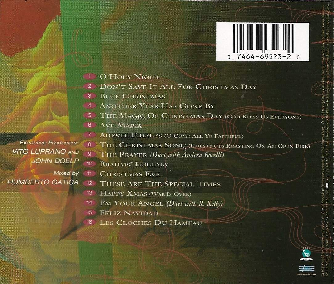 Used CD,Celine Dion - These Are Special Times (B)(1998)(Canada)