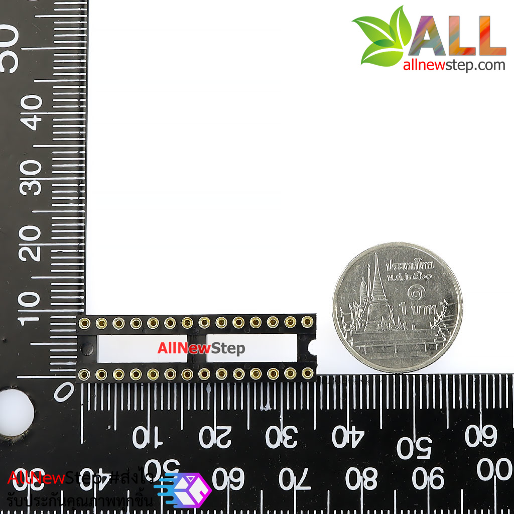 Socket 28 ขา 28p socket 28 ขา ซ็อกเก็ต 28 ขา แบบขากลม