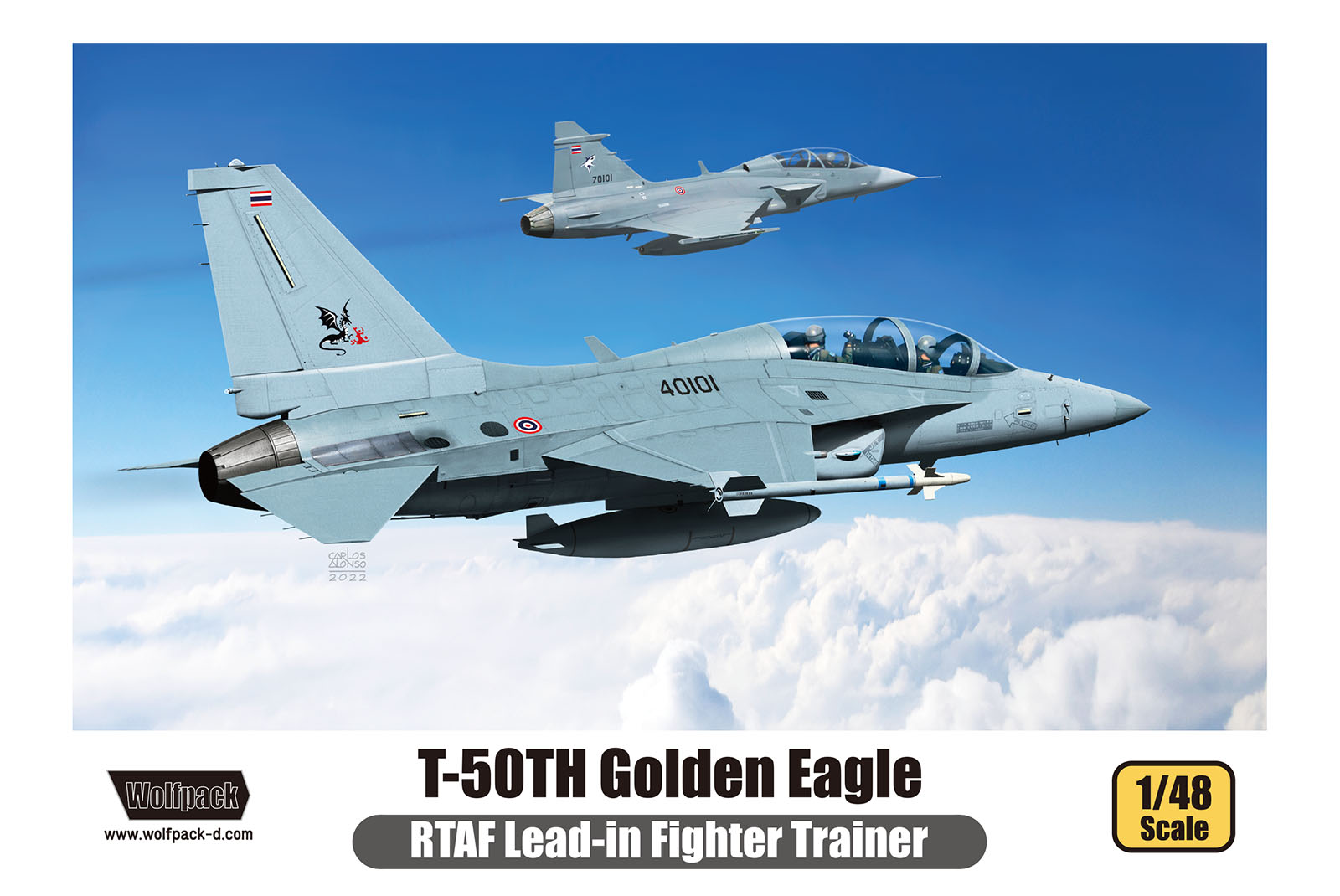 1/48 T-50TH Golden Eagle 'Royal Thai Air Force' (Premium Edition Kit)