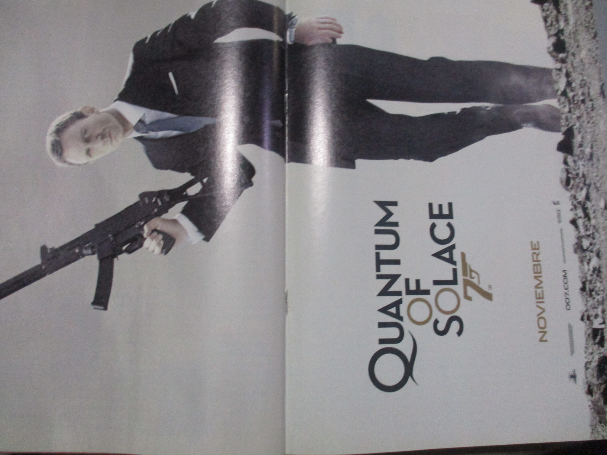 นิตยสารเอนเตอร์เทน Entertain ฉบับที่1008 ปี2551 ปก QUANTUM OF SOLACE โปสเตอร์เรื่อง QUANTUM OF SOLACE