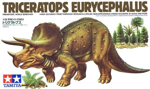1/35 Triceratops Eurycephalu