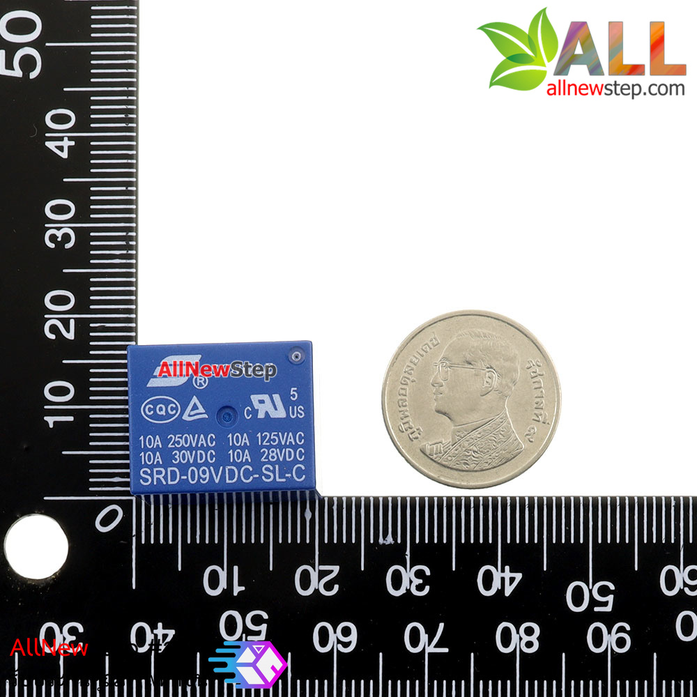 9VDC SONGLE Power Relay 9V Relay 9V