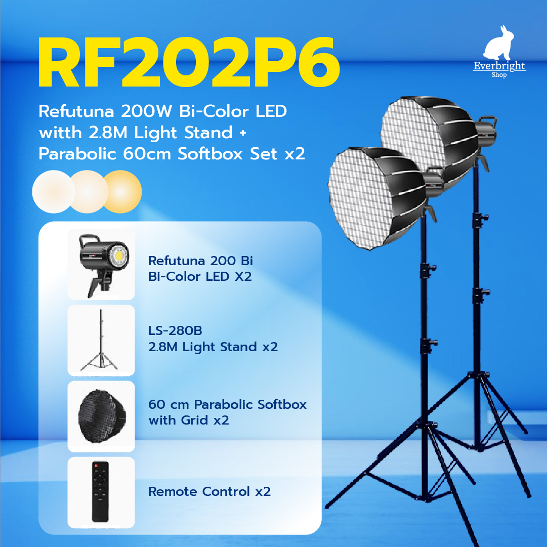 Refutuna 200Watt Bi-Color Set 2X