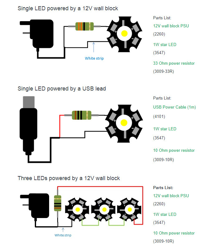 LED 1W High power yellow with LED aluminum substrat ไฟ LED 1W LED สีเหลืองออกส้ม