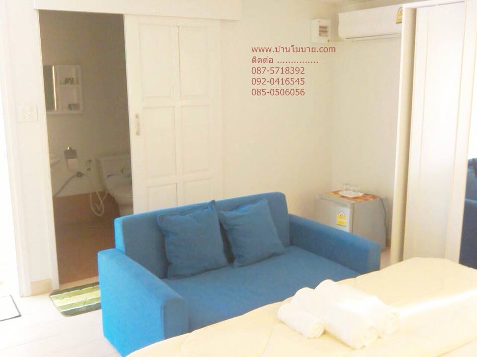 บ้านขนาด 4*6 ม. พร้อมระเบียง 2*4 ตรม (1 ห้องนอน 1 ห้องน้ำ 1 ห้องนั่งเล่น)