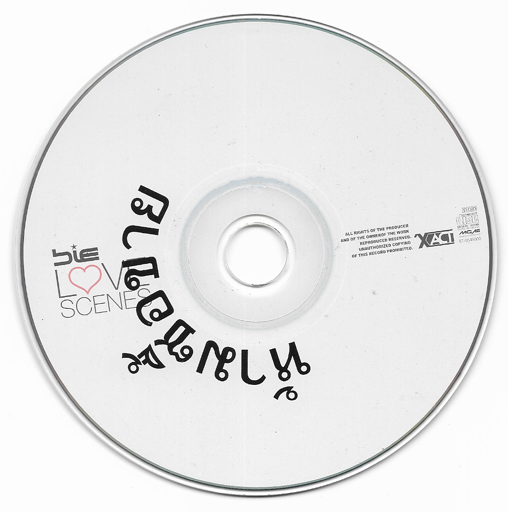 Used CD,บี้ สุกฤษฏิ์ วิเศษแก้ว - Bie Love Scenes(Bie Sukrit Wisetkaew)(ไม่มีปก)(แผ่น CD ไม่มีรอย)(A)(2549)