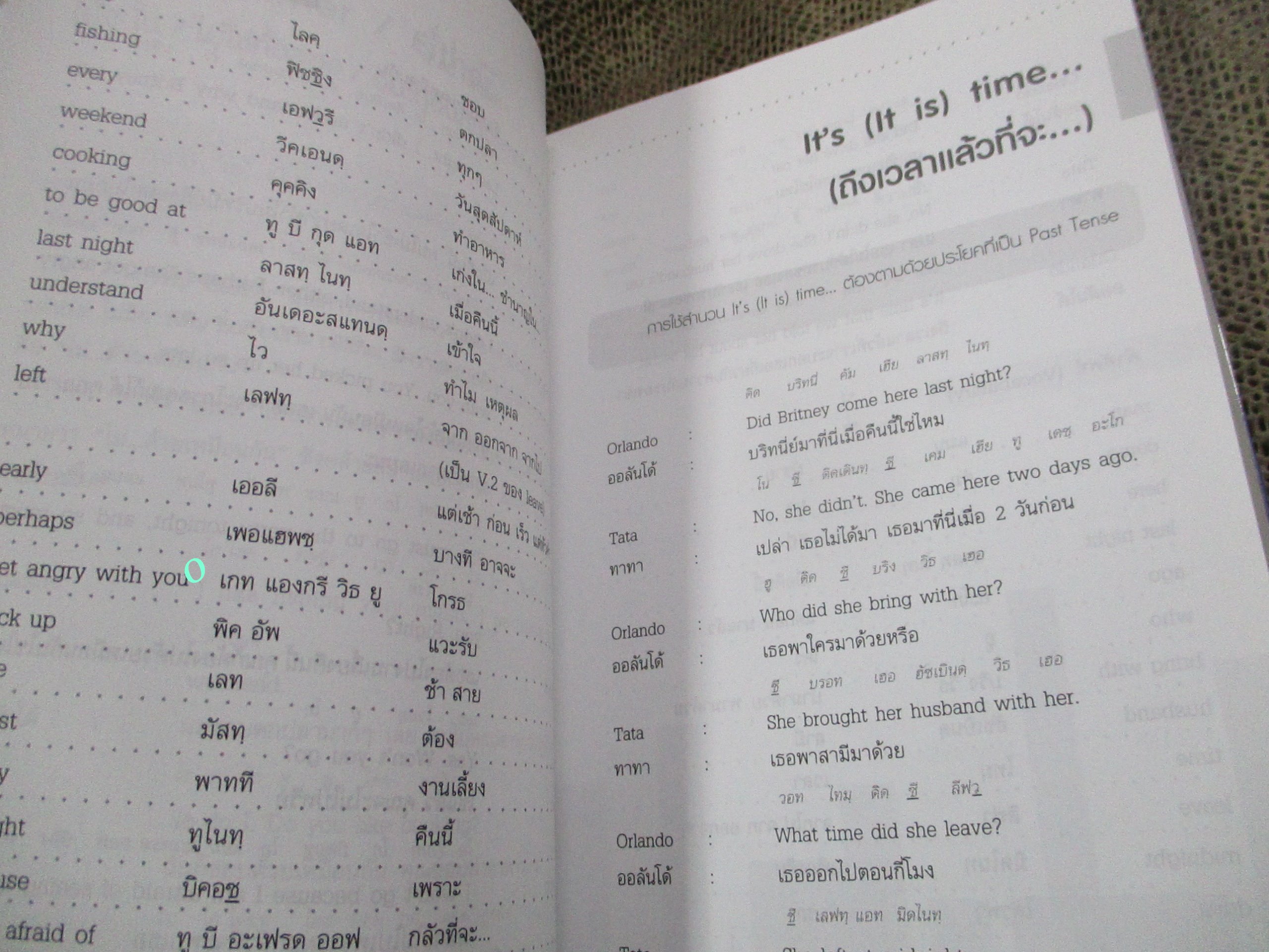 ฝึกสนทนาภาษาอังกฤษ 101 ชั่วโมง ผู้เขียน ครูกวาง ยุวนาฏ คุ้มขาว