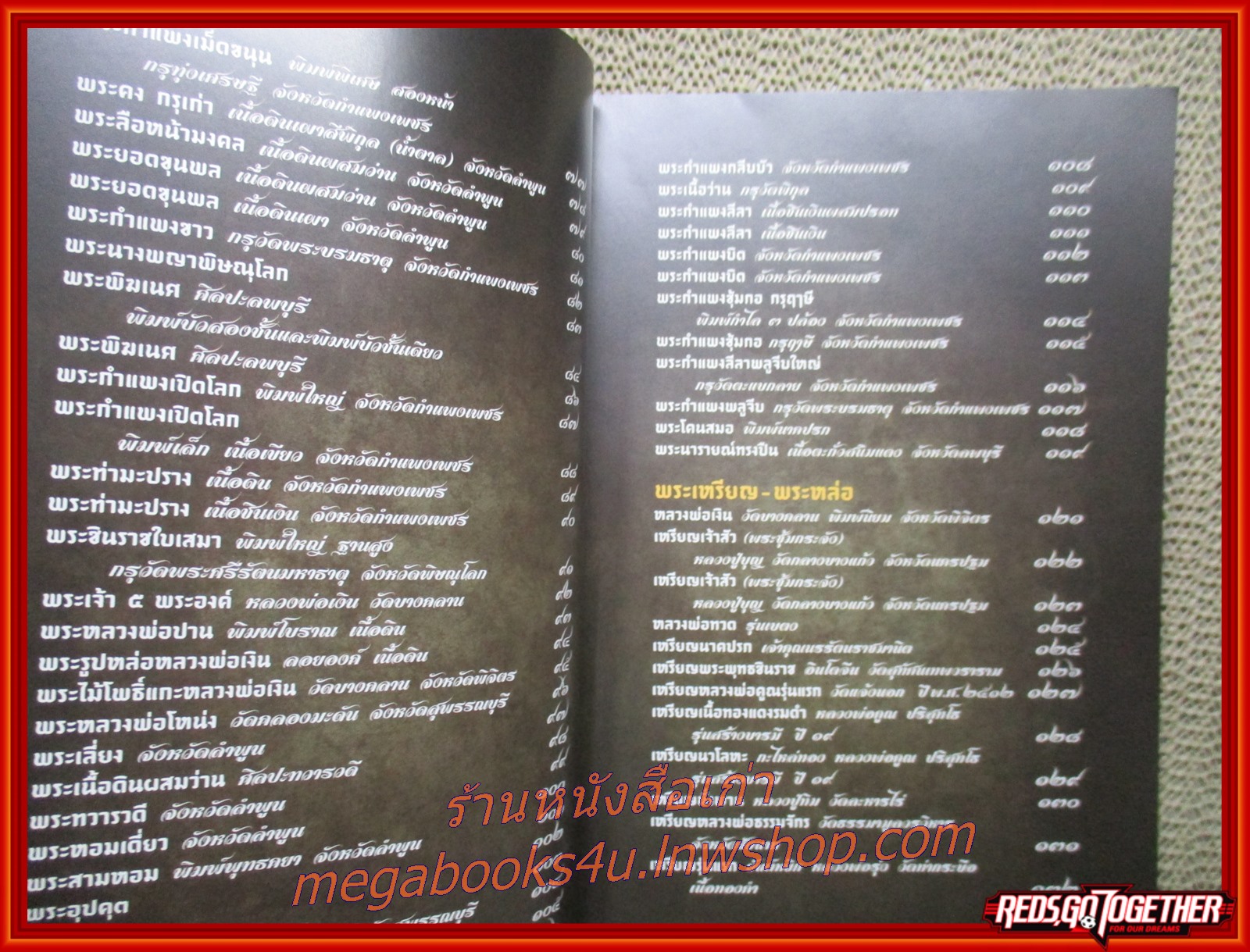 พระเครื่องพันล้าน เล่ม2 รวมสุดยอดพระเครื่อง พระบูชา /สนพ.อมรินทร์