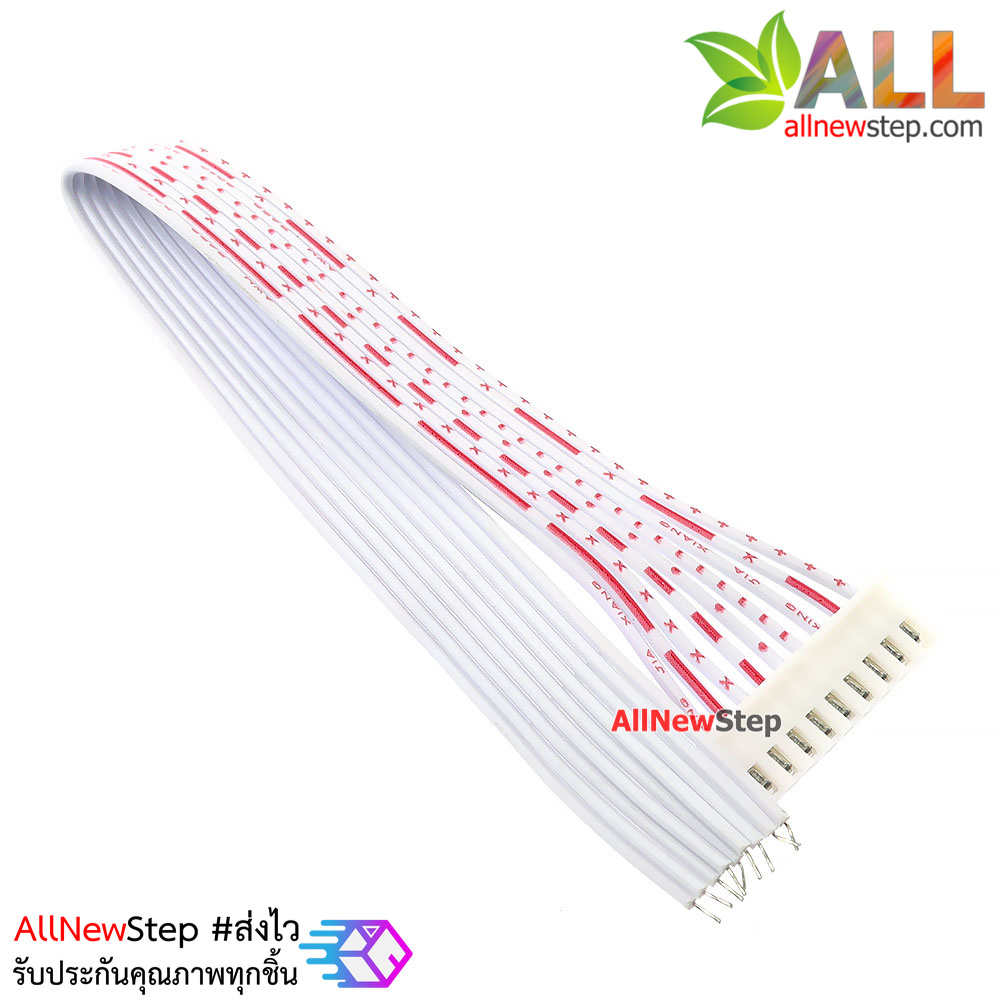 สายแพ 9P ตัวเมีย single head line 20CM ระยะห่าง 2.54mm 9P