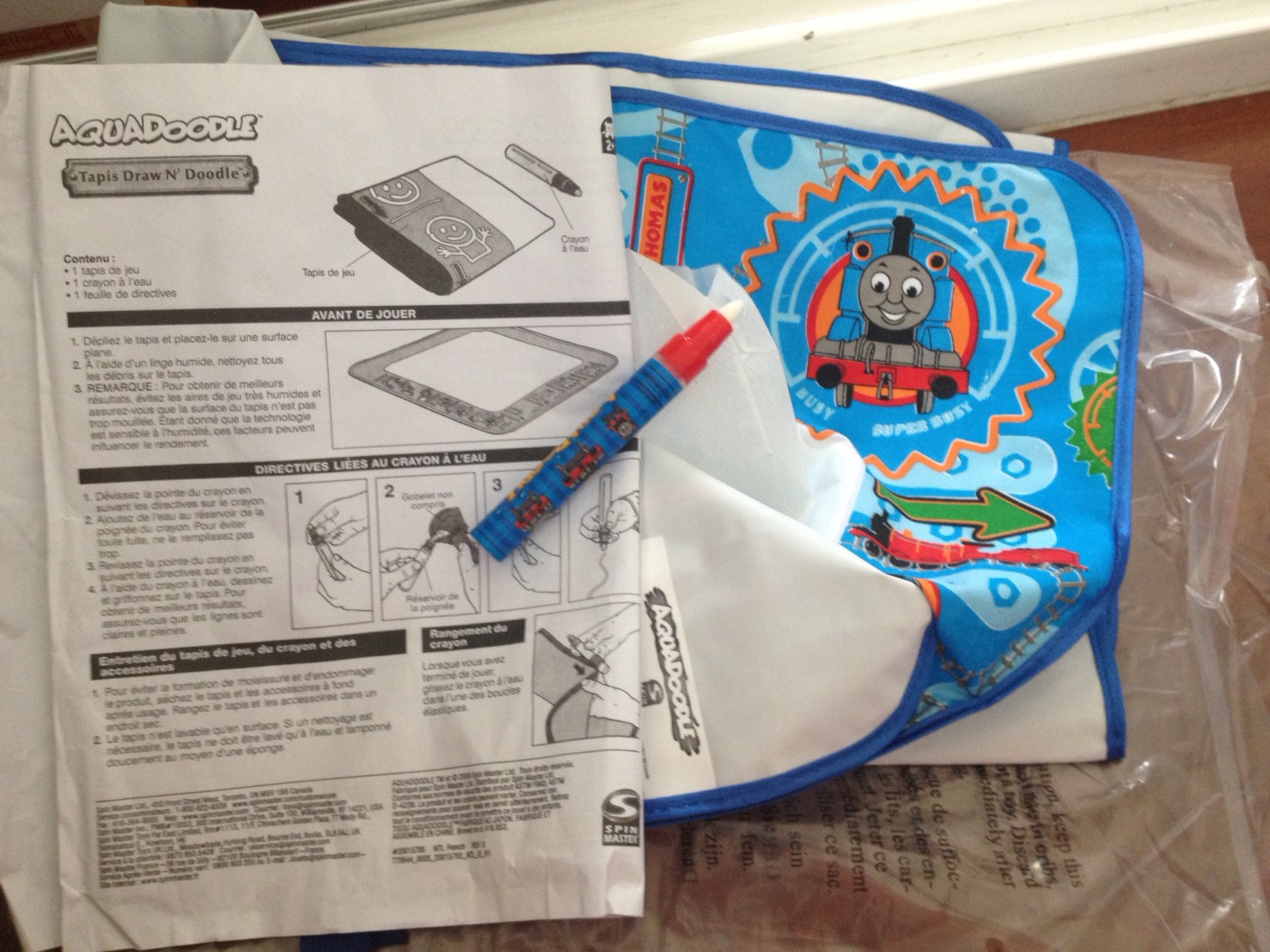  กระดานน้ำ.ของเล่นเด็ก, กระดานน้ำ AQUADOODLE, กระดานน้ำ, ของเล่นเด็ก, กระดานน้ำราคาถูก, กระดานน้ำ Aquadoodle ลายโทมัส