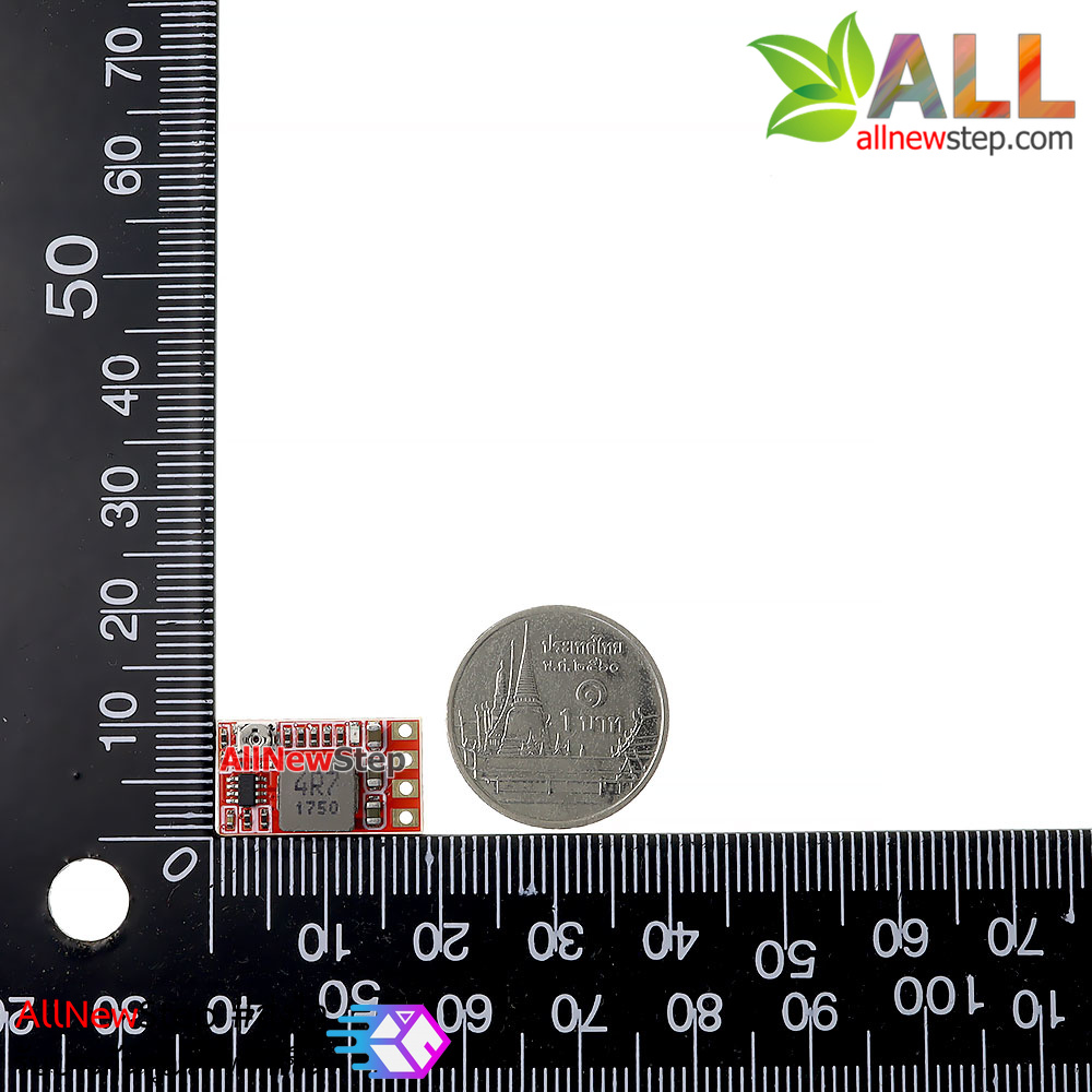 โมดูลแปลงไฟลง step down ไฟเข้า 12-24V เป็น 12V 9V 5V 3.3V หรือแบบปรับค่าได้ กระแส 2A