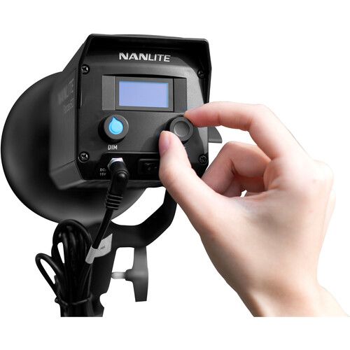 Nanlite 12-2022-KIT Forza 60 LED Spot light, 60W, Daylight, with AS-BA-FZ60&BH-FZ60