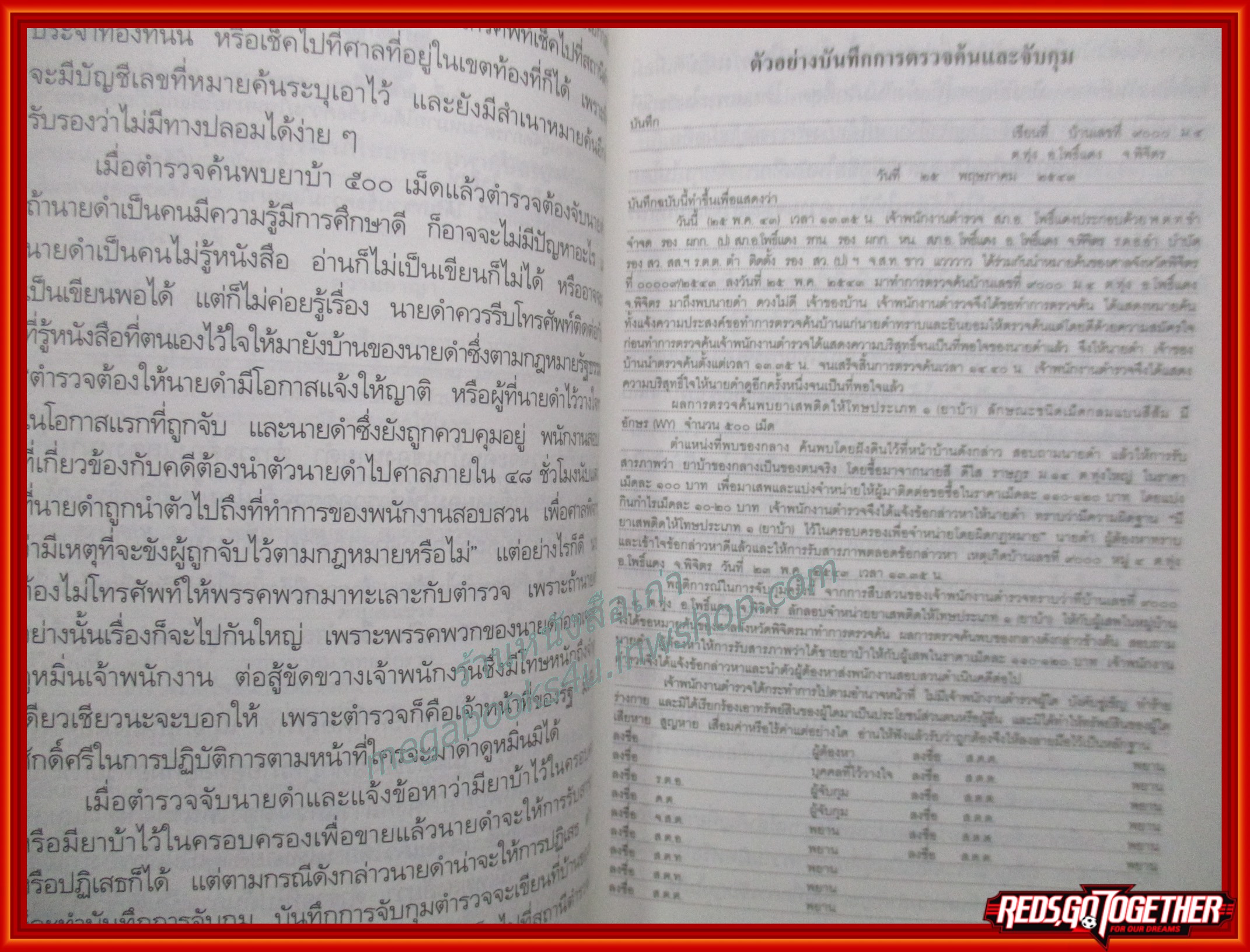 เปิดสำนวนคดีอาญา จับค้น ขังคุก ขึ้นศาล และการประกันตัว / พรรลอง มั่นดี