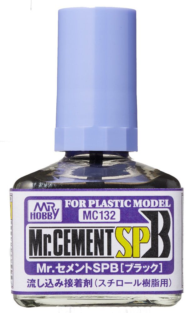 กาวเชื่อมพลาสติก Mr.CEMENT SPB (BLACK) (สีดำ) ขนาด 40ml