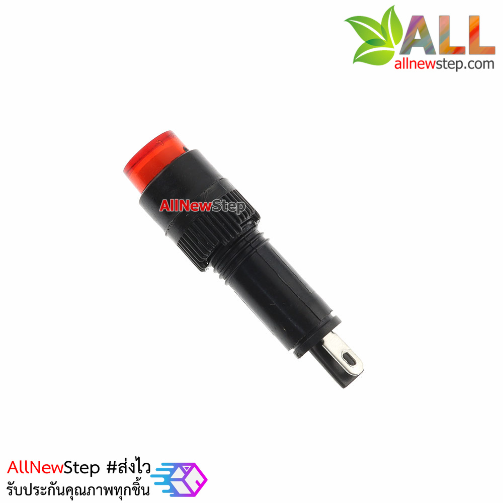 NXD-215 ไฟ LED signal สำหรับติดแผงควบคุม สีแดง 220VAC