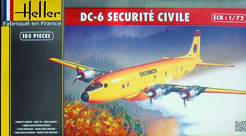1/72 DC-6 Securité Civile