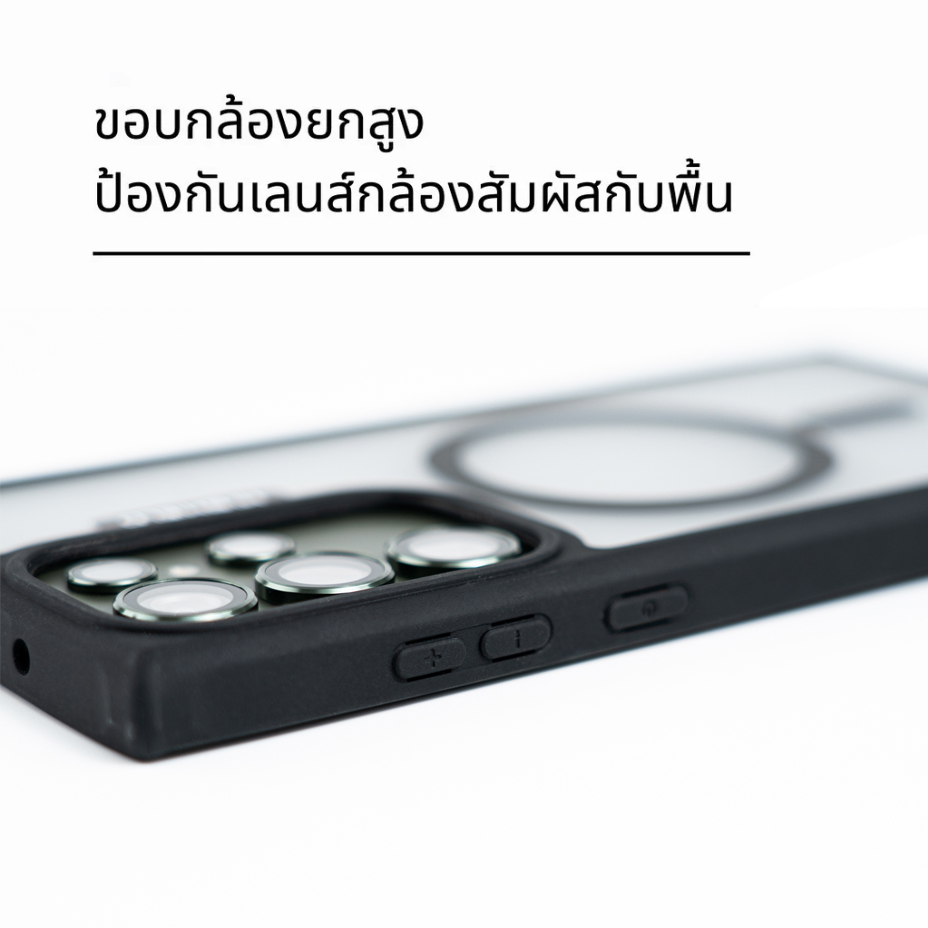 Hishield Magsafe Shield Case เคสแม่เหล็กกันกระแทก ใช้สำหรับ Samsung S25 Ultra S24 Ultra S23 Ultra Z Fold 7 / 6 Flip 7 / 6 ใบกำกับภาษี